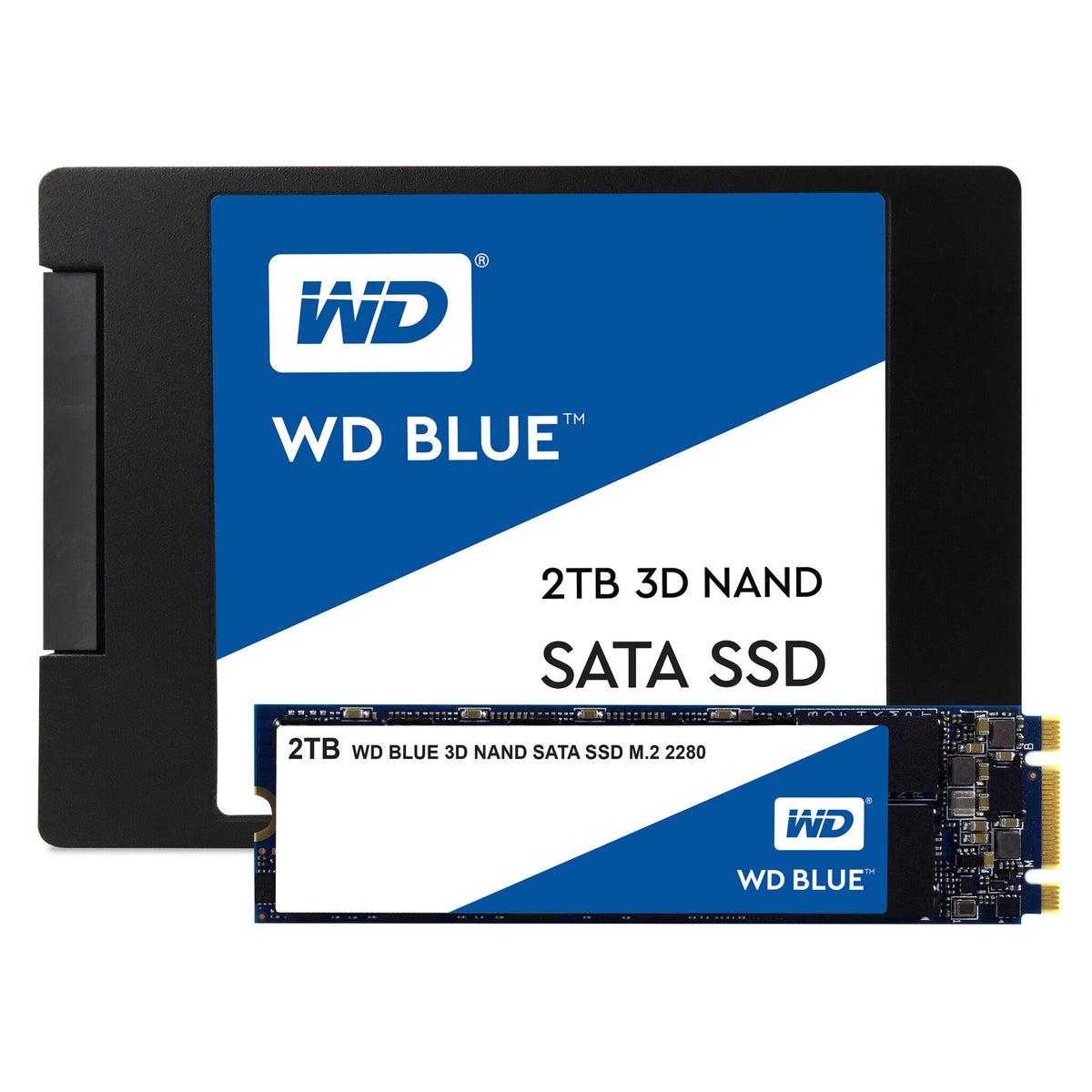 Western Digital WD Blue - 3D NAND SATA M.2 2280 - 2.05 TB