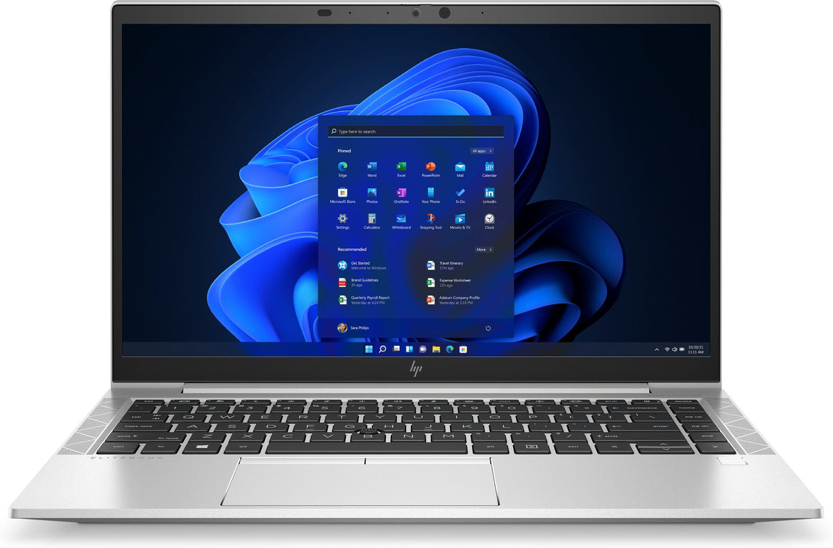HP EliteBook 840 G8 Laptop - 35.6 cm (14") - Intel® Core™ i5-1135G7 - 8 GB DDR4-SDRAM - 256 GB SSD - Wi-Fi 6 - Windows 11 Pro - Silver