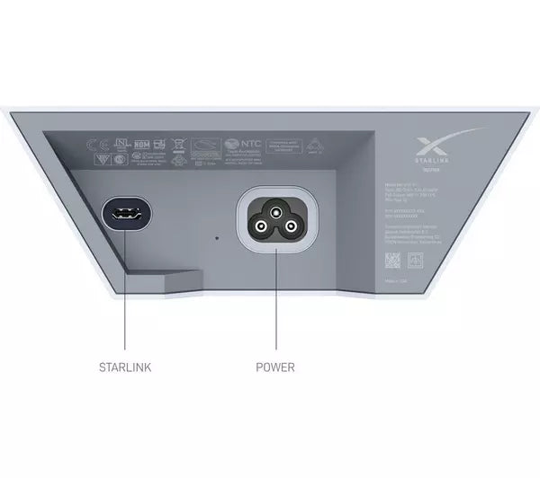 Starlink - Standard Network Satellite Antenna &amp; WiFi Router Kit 