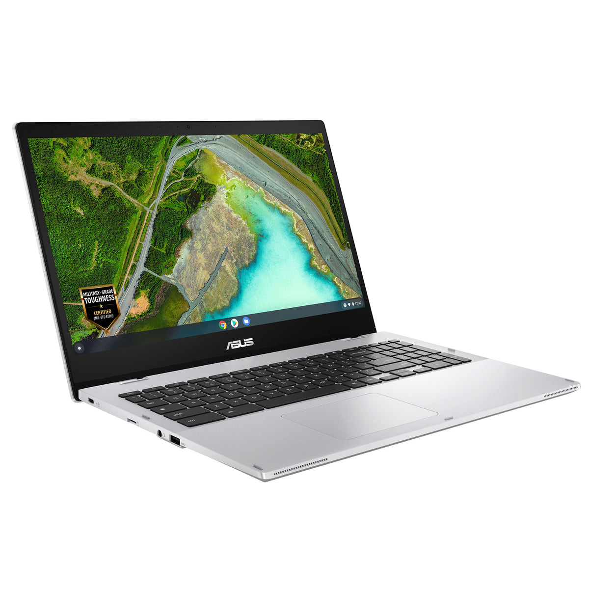 ASUS Chromebook - 39.6 cm (15.6") - Intel® Pentium® Silver N6000 - 4 GB LPDDR4x-SDRAM - 64 GB eMMC - Wi-Fi 6 - ChromeOS - Silver