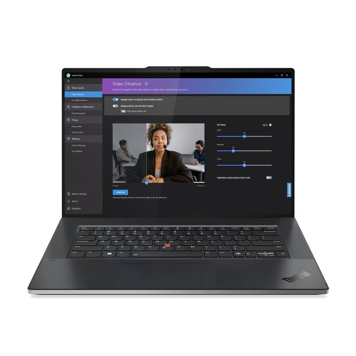 Lenovo ThinkPad Z16 (Gen 2) Laptop - 40.6 cm (16&quot;) - Touchscreen - AMD Ryzen™ 7 7840HS - 32 GB LPDDR5x-SDRAM - 1 TB SSD - AMD Radeon RX 6550M - Wi-Fi 6E - Windows 11 Pro - Grey
