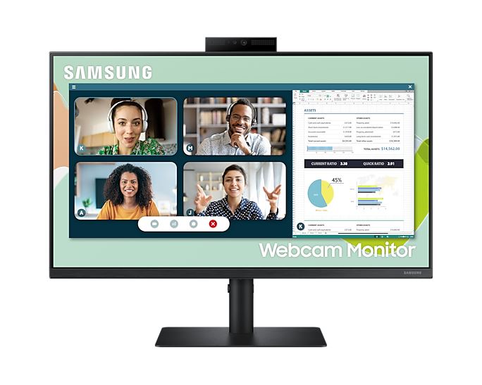 Samsung S24A400VEU 61 cm (24") 1920 x 1080 pixels Full HD LED Black Monitor