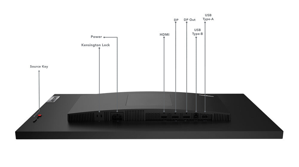 Lenovo ThinkVision P27Q-30 - 68.6 cm (27") - 2560 x 1440 pixels QHD W-LED Monitor