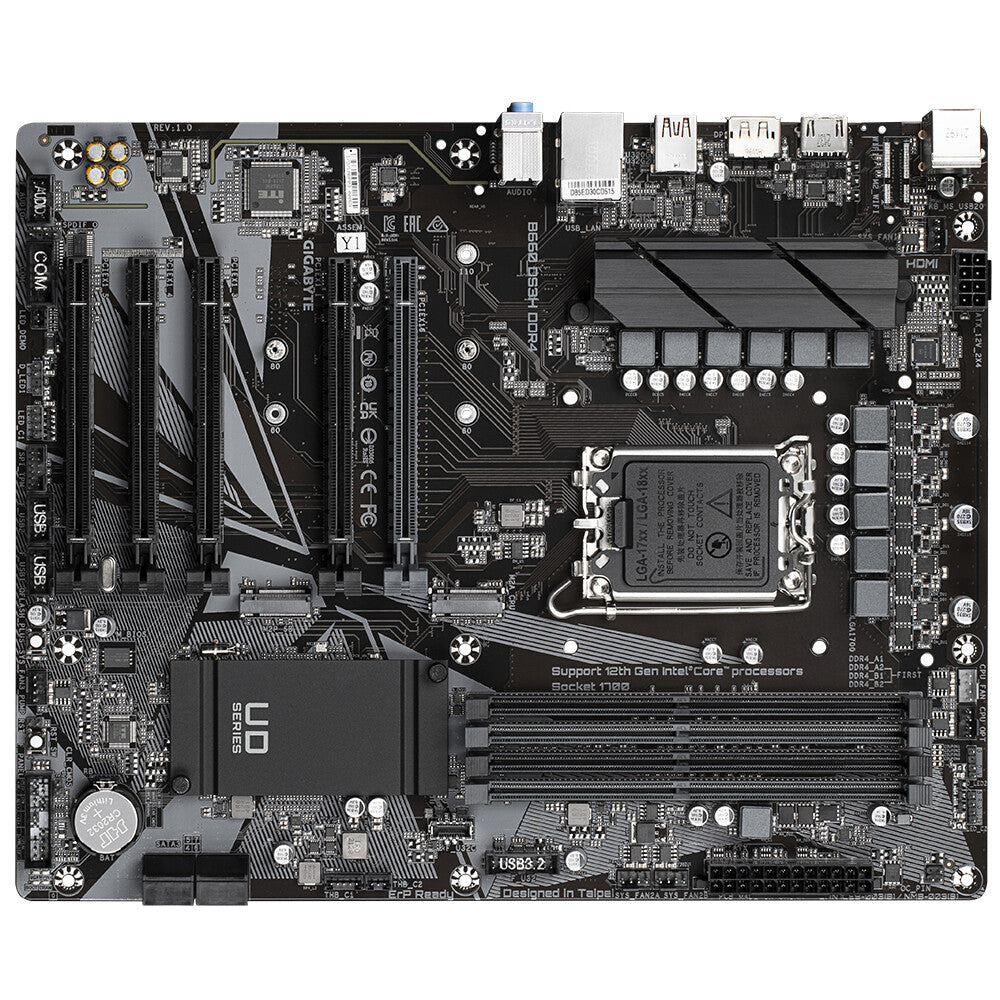 Gigabyte B660 DS3H DDR4 ATX motherboard - Intel B660 LGA 1700