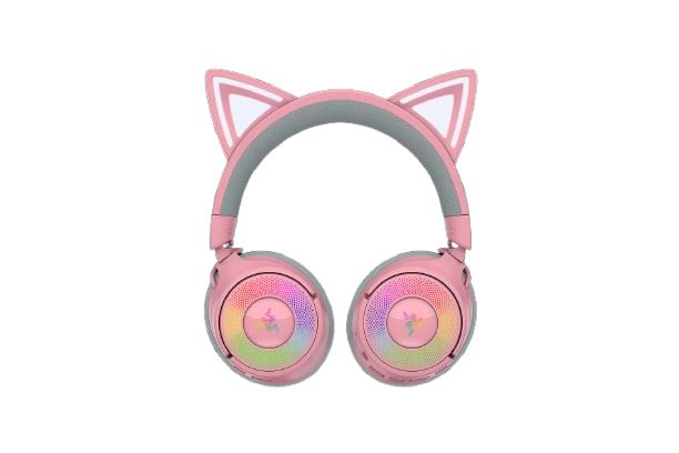 Razer Kraken Kitty V3 Pro - Quartz Headset Wired & Wireless Head-band Gaming USB Type-A Bluetooth Rose