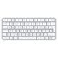 Apple Magic - USB Wired + Bluetooth Wireless Keyboard in Aluminium / White (QWERTZ Swiss)