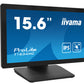 iiyama ProLite T1634MC-B1S - 39.6 cm (15.6") - 1920 x 1080 pixels FHD LED Touchscreen Monitor
