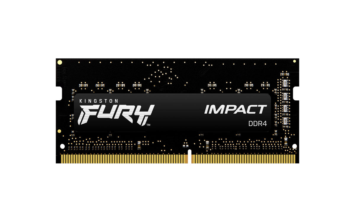 Kingston Technology FURY Impact - 32 GB 2 x 16 GB 2666MT/s DDR4 SO-DIMM memory module