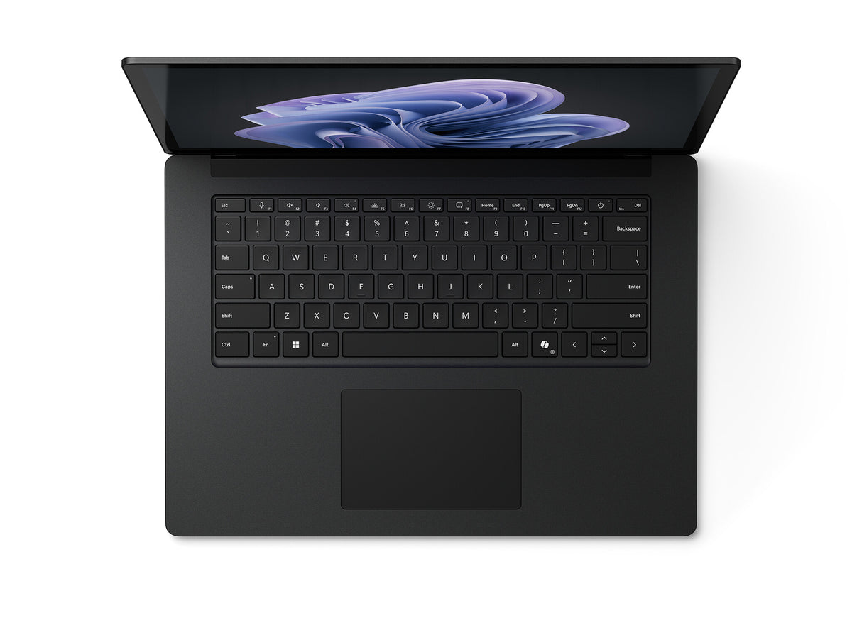 Microsoft Surface 6 Laptop - 38.1 cm (15") - Touchscreen - Intel Core Ultra 7 165H - 16 GB LPDDR5x-SDRAM - 512 GB SSD - Wi-Fi 6E - Windows 11 Pro - Black