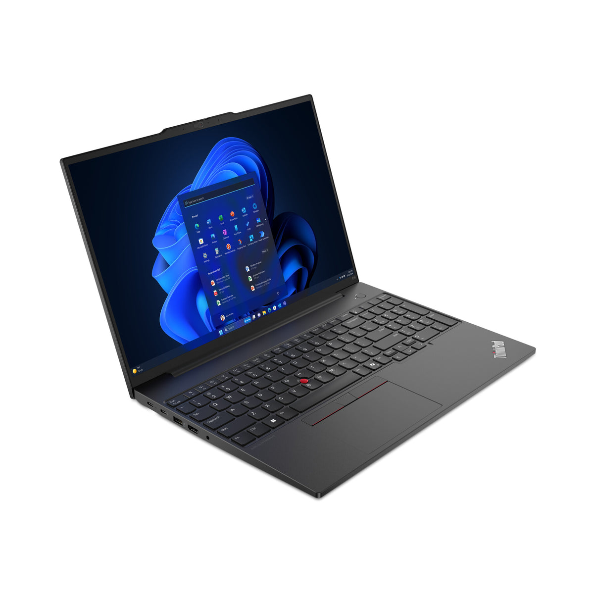 Lenovo ThinkPad E16 Laptop - 40.6 cm (16") - Intel Core Ultra 5 125U - 16 GB DDR5-SDRAM - 256 GB SSD - Wi-Fi 6E - Windows 11 Pro - Black