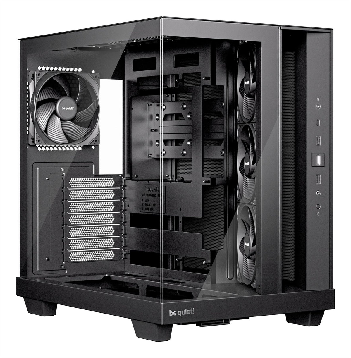 be quiet! Light Base 500 Midi Tower Black