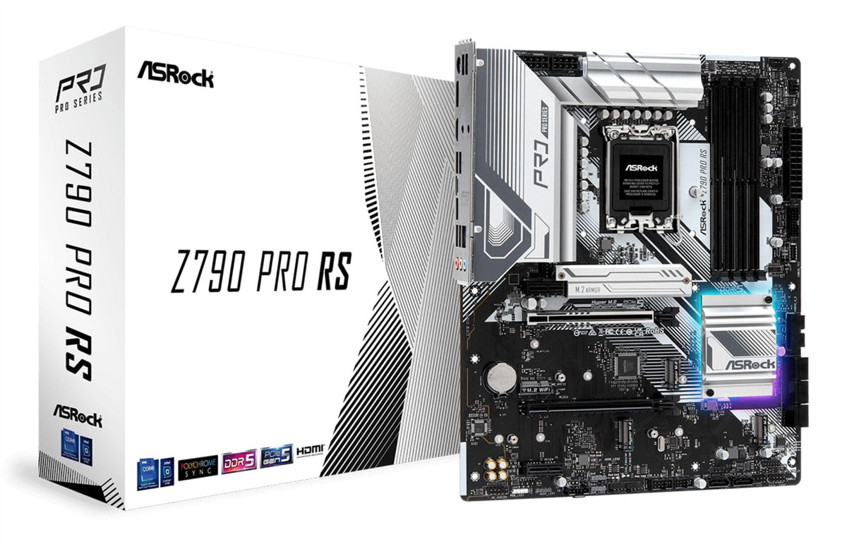 Asrock Z790 Pro RS ATX motherboard - Intel Z790 LGA 1700