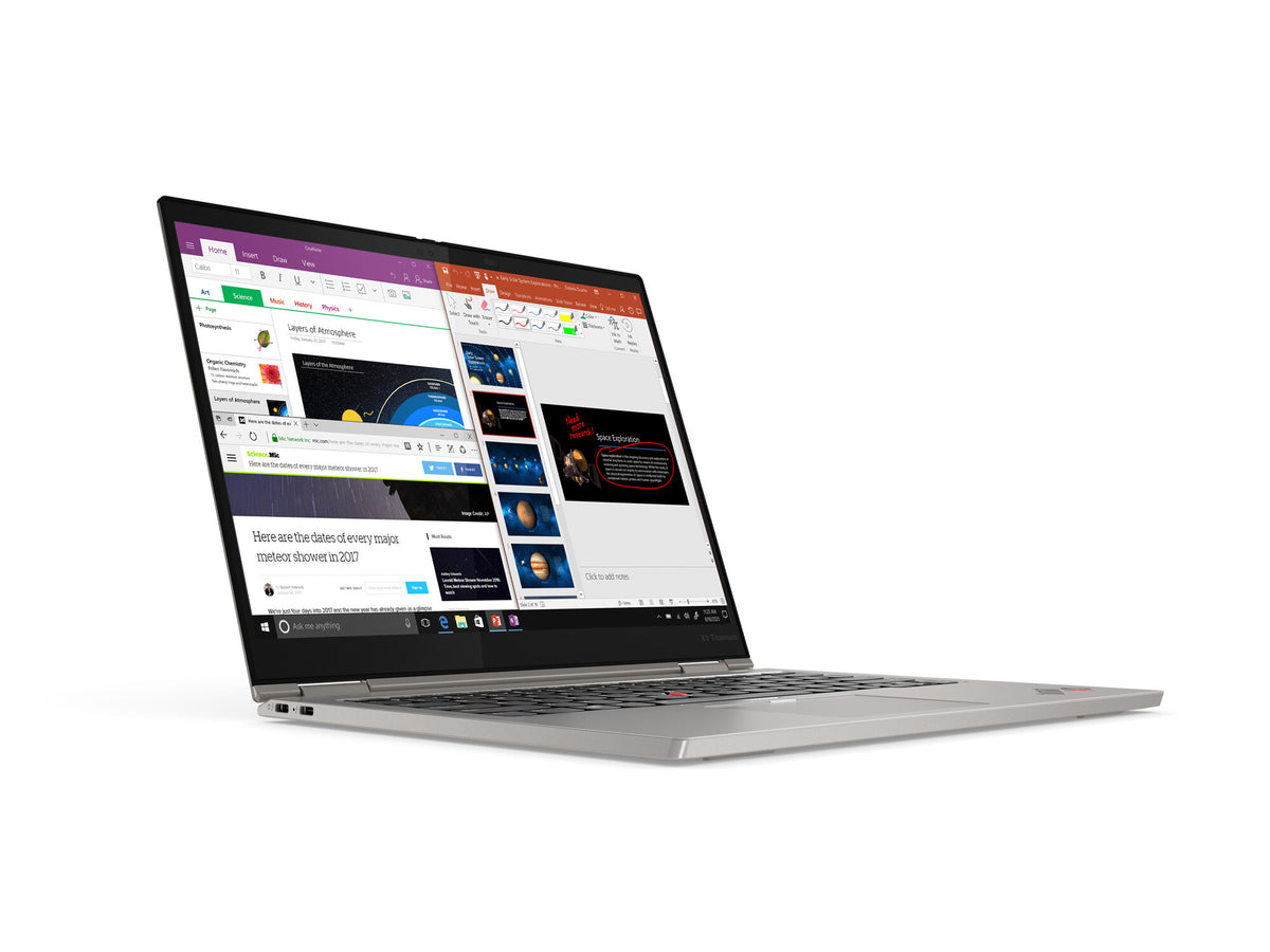 Lenovo ThinkPad X1 Yoga Gen 1 Hybrid (2-in-1) - 34.3 cm (13.5") - Touchscreen - Intel® Core™ i7-1160G7 - 16 GB LPDDR4x-SDRAM - 1 TB SSD - Wi-Fi 6 - Windows 11 Pro - Titanium