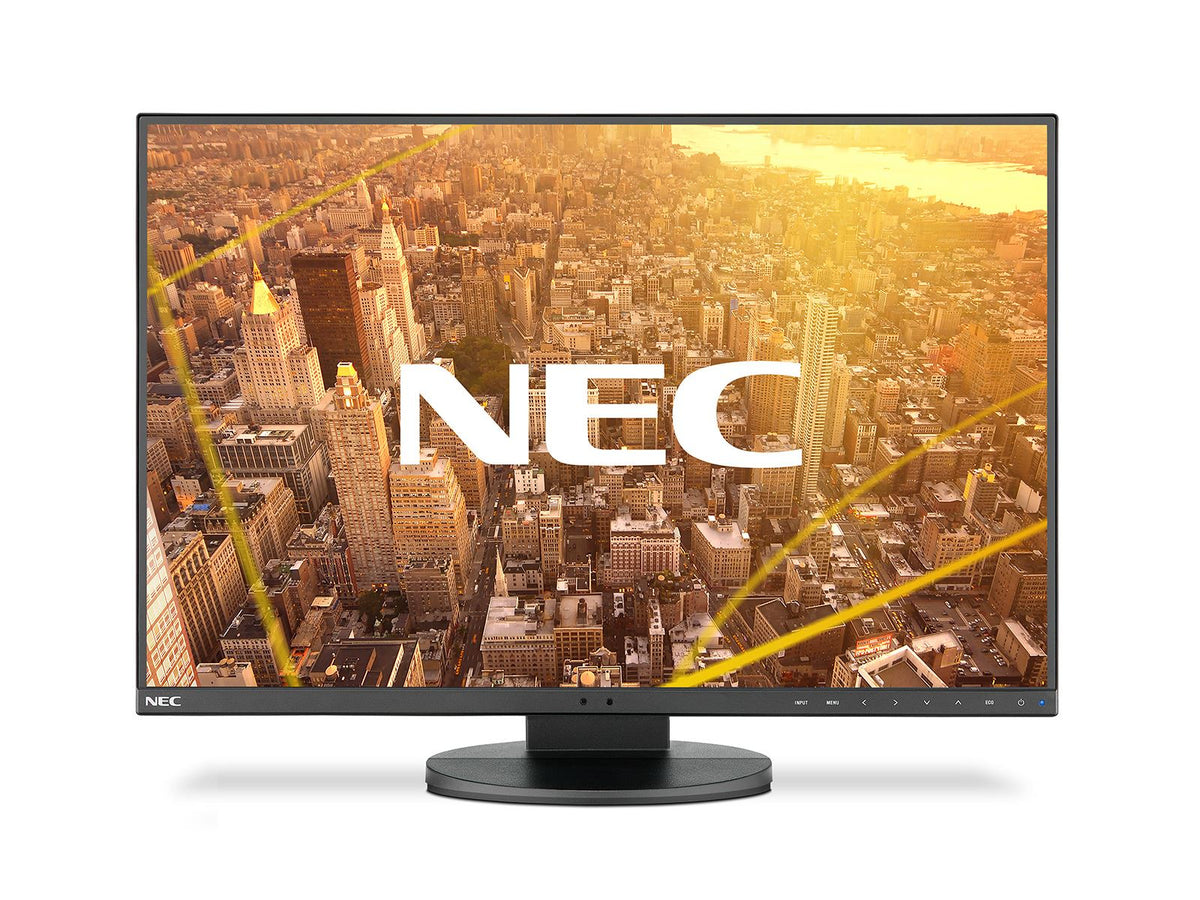 NEC MultiSync EA241WU 61 cm (24") 1920 x 1200 pixels WUXGA LCD Black Monitor