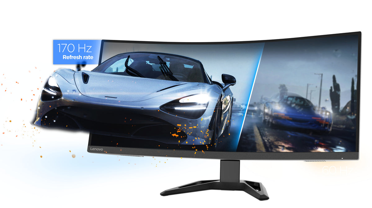 Lenovo G34W-30 - 86.4 cm (34") - 3440 x 1440 pixels WQHD W-LED Monitor