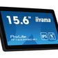iiyama ProLite TF1633MSC-B1 - 39.6 cm (15.6") - 1920 x 1080 pixels Full HD Touchscreen Monitor