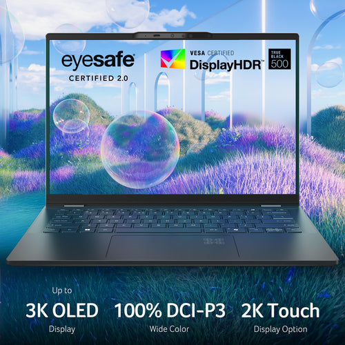 Acer Swift 14 AI Copilot+ Laptop - 35.6 cm (14&quot;) - Intel Core Ultra 7 - 16 GB LPDDR5x-SDRAM - 1 TB SSD - Wi-Fi 7 - Windows 11 Home - Blue