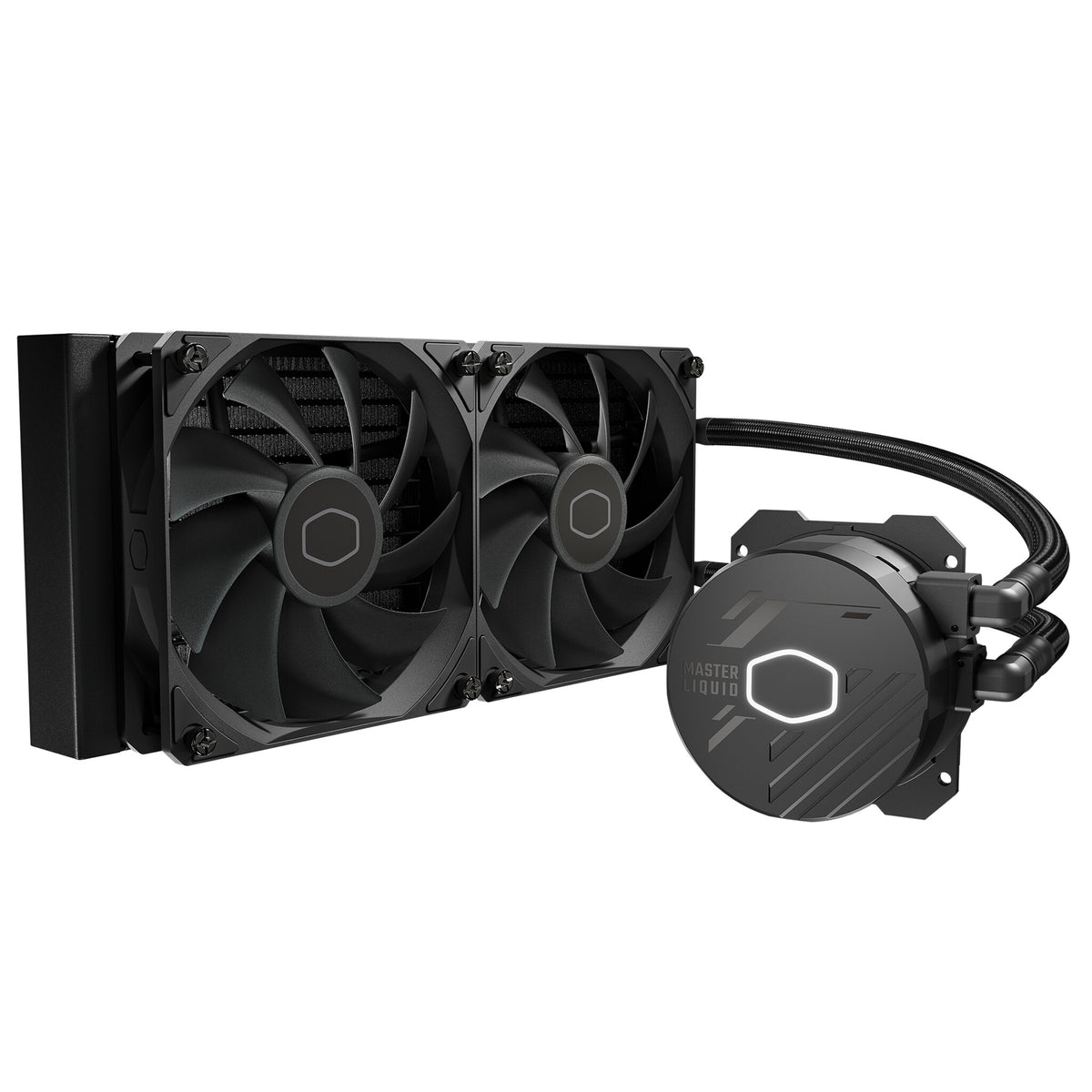 Cooler Master MasterLiquid 240L Core - Liquid Processor Cooler in Black - 240mm