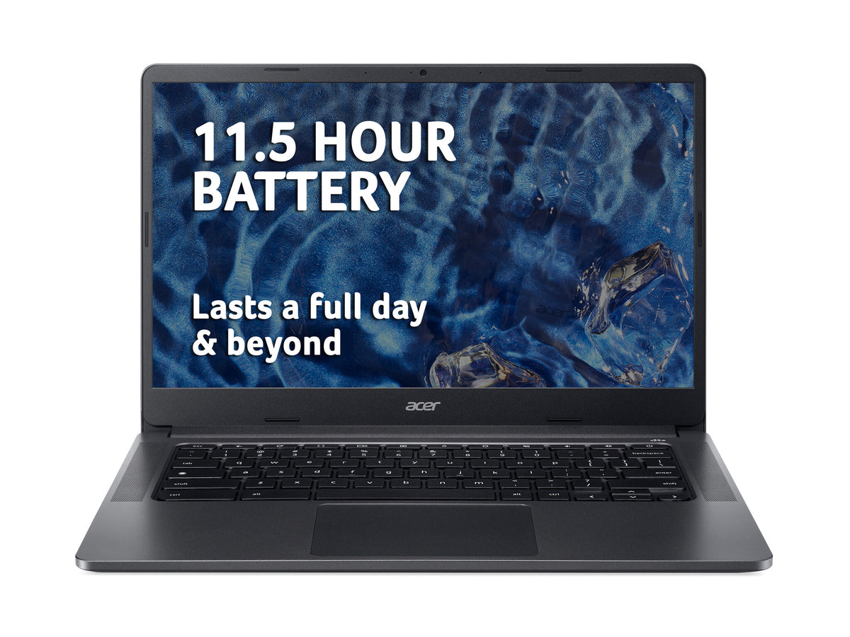 Acer Chromebook 314 - 35.6 cm (14") - Touchscreen - Intel® N N5100 - 4 GB LPDDR4x-SDRAM - 64 GB eMMC - Wi-Fi 6 - ChromeOS - Grey