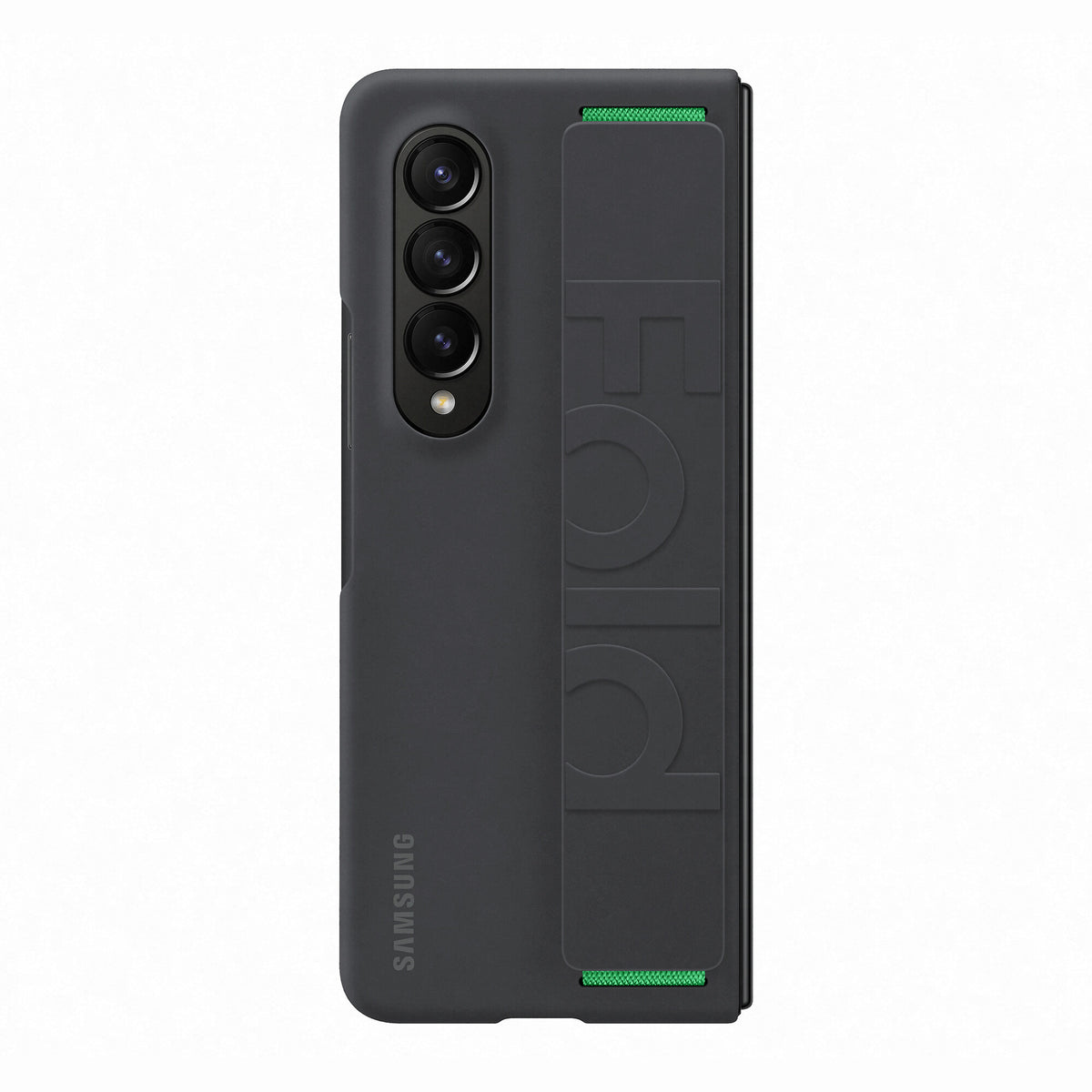 Samsung Silicone Grip Cover for Galaxy Z Fold4 in Black