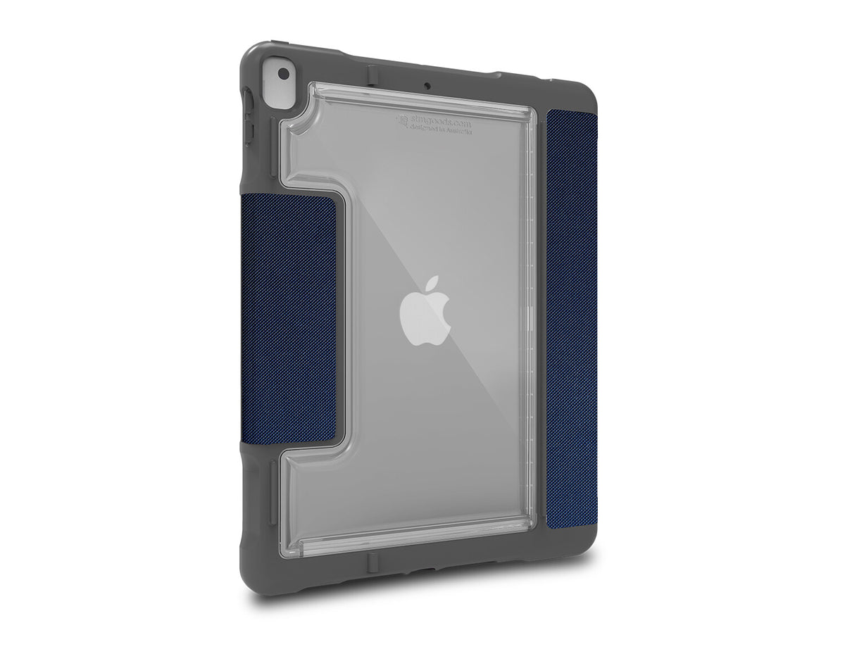 STM Dux Plus Duo Folio Tablet Case for 10.2" iPad in Blue