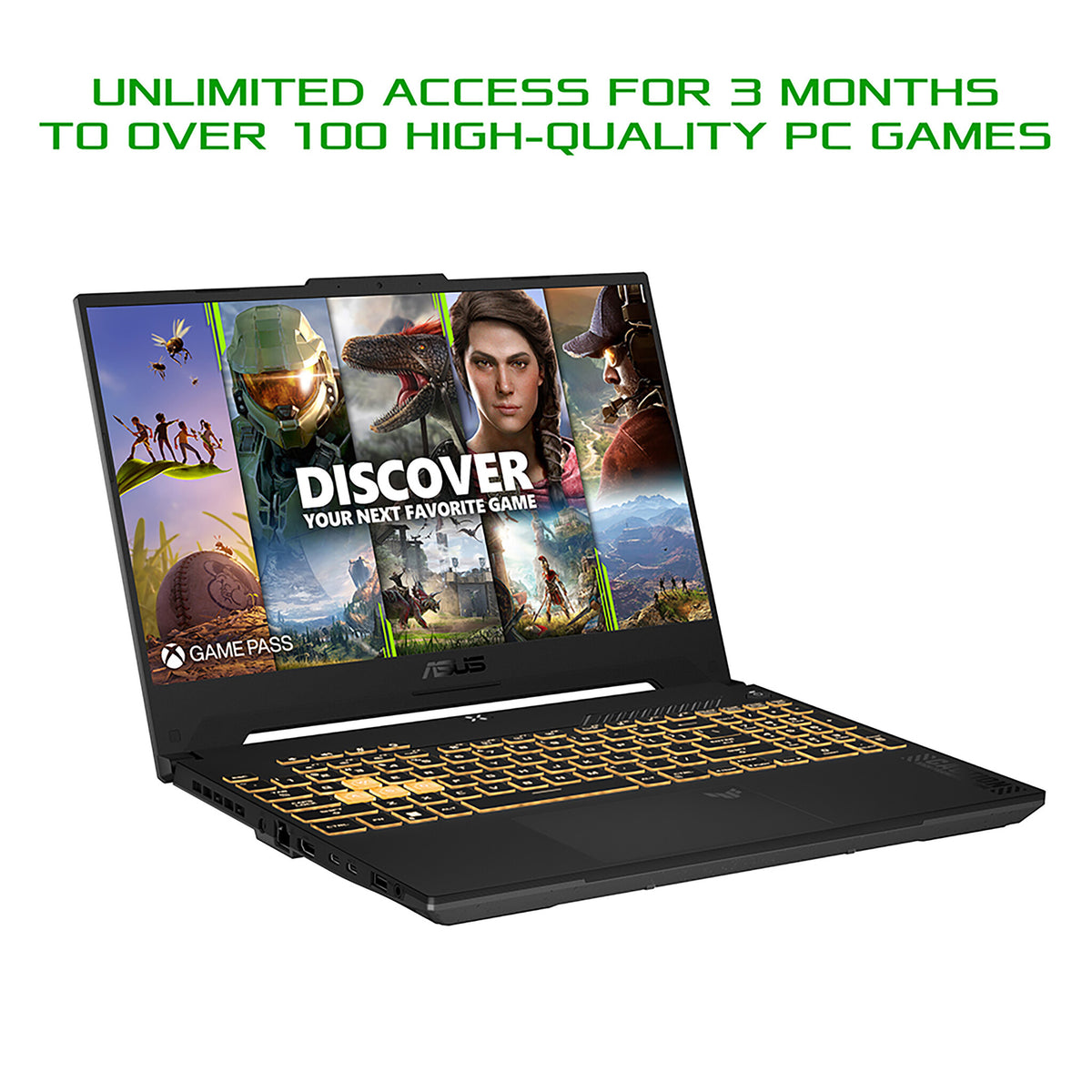 ASUS TUF Gaming F15 Laptop - 39.6 cm (15.6") - Intel® Core™ i7-13620H - 16 GB DDR5-SDRAM - 1 TB SSD - NVIDIA GeForce RTX 4060 - Wi-Fi 6 - Windows 11 Home - Black / Grey