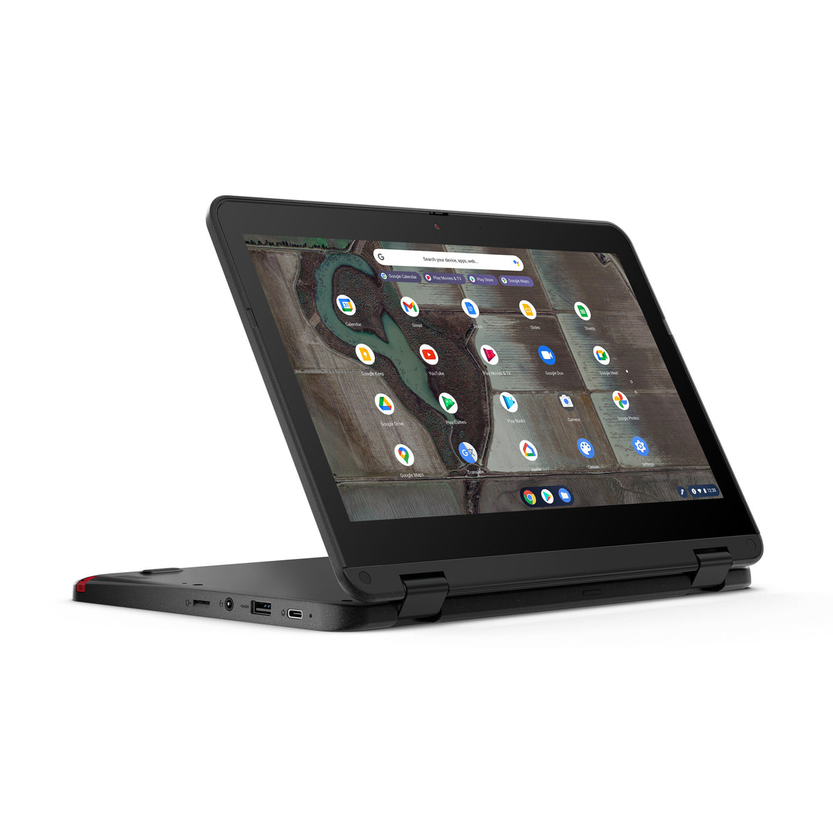 Lenovo 500e Chromebook - 29.5 cm (11.6") - Touchscreen - Intel® Celeron® N N5100 - 8 GB LPDDR4x-SDRAM - 64 GB eMMC - Wi-Fi 6 - ChromeOS - Grey