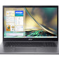 Acer Aspire 5 Laptop - 43.9 cm (17.3") - Intel® Core™ i5-12450H - 16 GB DDR4-SDRAM - 512 GB SSD - Wi-Fi 6 - Windows 11 Pro - Grey