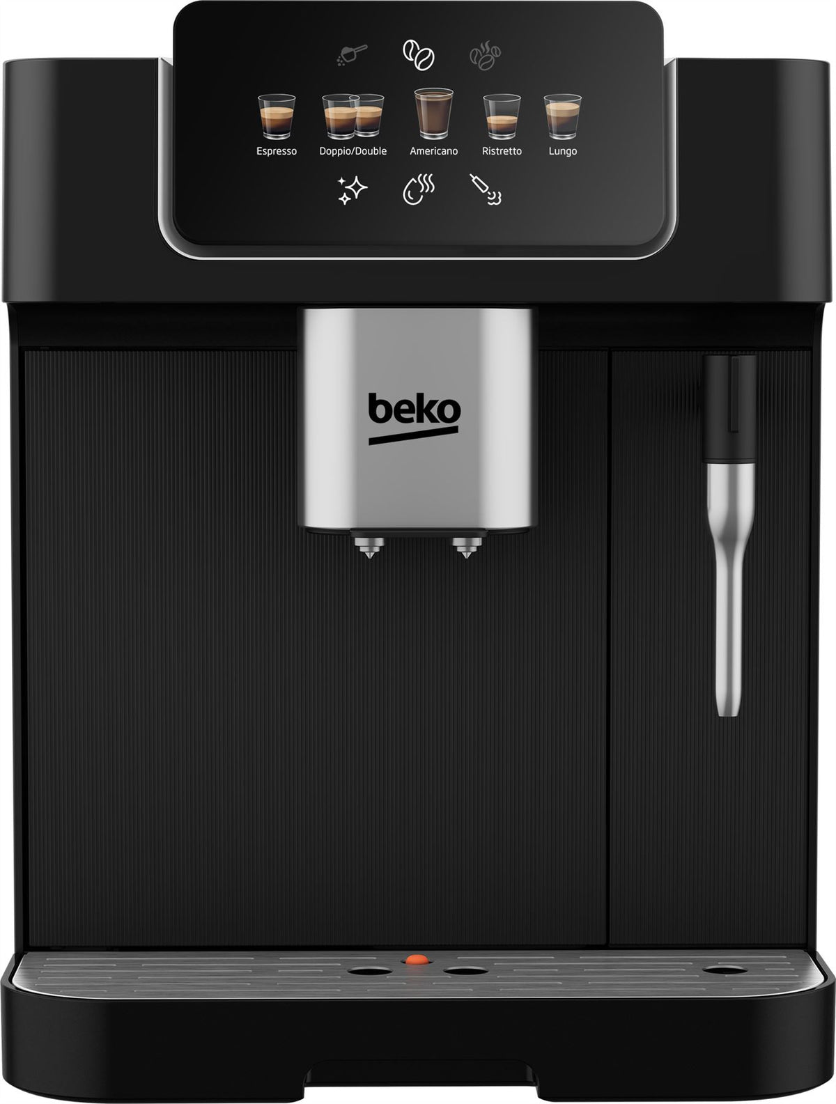 Beko CaffeExperto Bean To Cup Coffee Machine with Steam Wand in Black