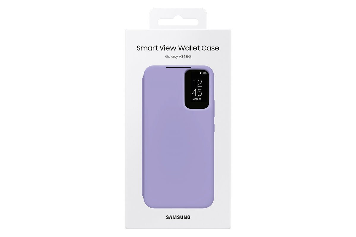 Samsung Wallet case for Galaxy A34 in Blueberry