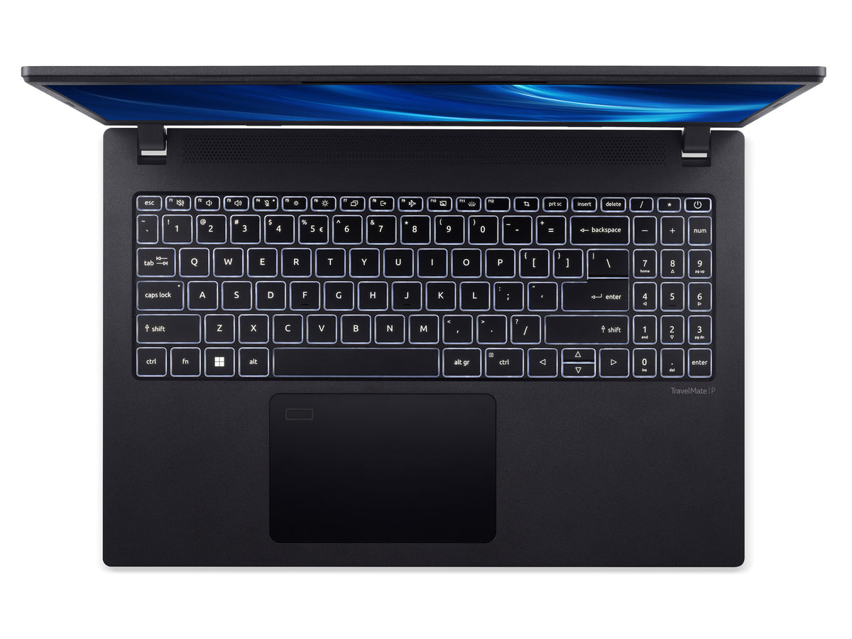 Acer TravelMate P2 TMP215-54 Laptop - 39.6 cm (15.6") - Intel® Core™ i5-1235U - 16 GB DDR4-SDRAM - 512 GB SSD - Wi-Fi 6 - Windows 11 Pro - Black