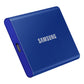 Samsung Portable SSD T7 in Blue - 500 GB