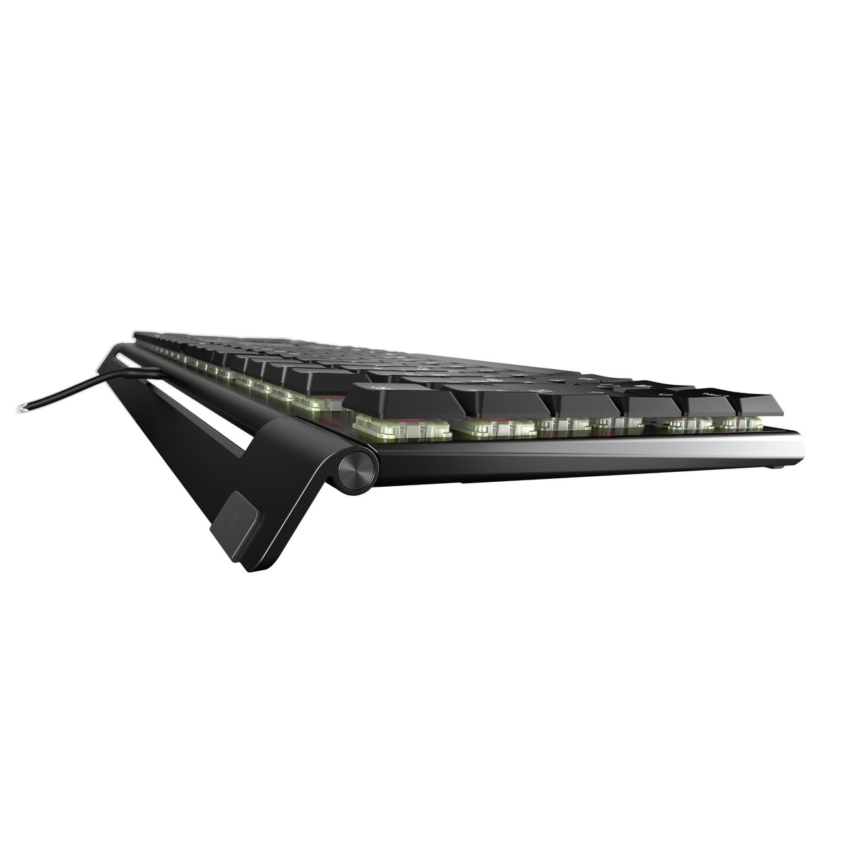 CHERRY MX Low Profile RGB - USB Wired RGB Mechanical Keyboard in Black (QWERTY UK)