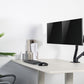 Neomounts FPMA-D650DBLACK - Desk monitor mount for 43.2 cm (17") to 68.6 cm (27")