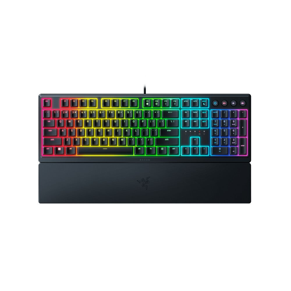 Razer Ornata V3 - USB Wired RGB Mecha-membrane Keyboard in Black (QWERTY UK)