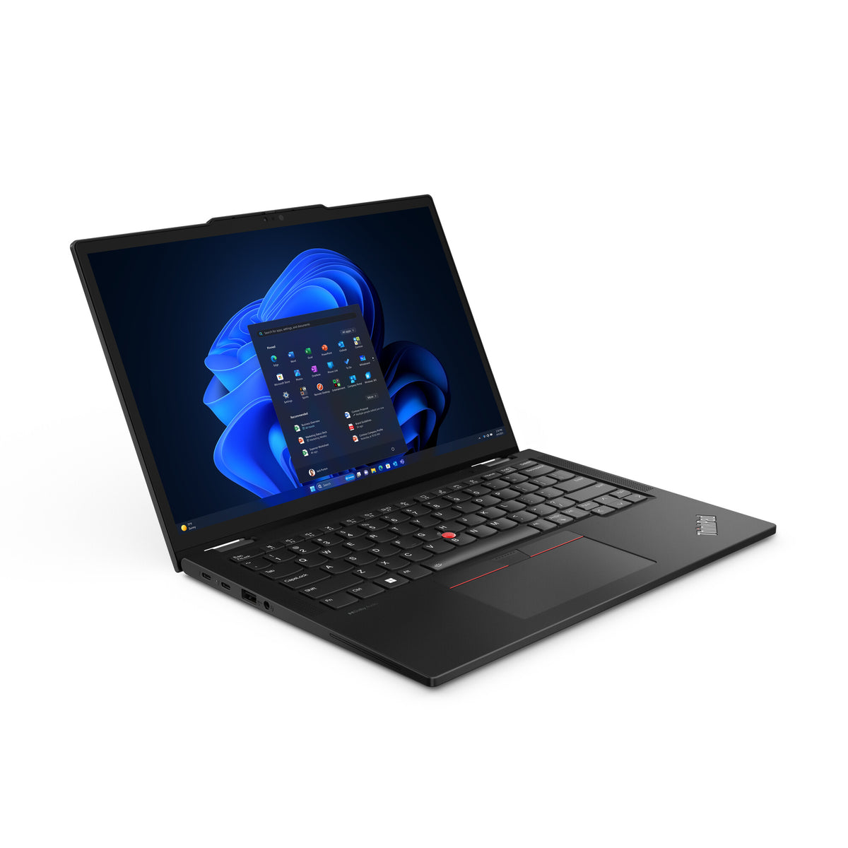 Lenovo ThinkPad X13 Hybrid (2-in-1) - 33.8 cm (13.3") - Touchscreen - Intel Core Ultra 7 155U - 16 GB LPDDR5x-SDRAM - 512 GB SSD - Wi-Fi 6E - Windows 11 Pro - Black