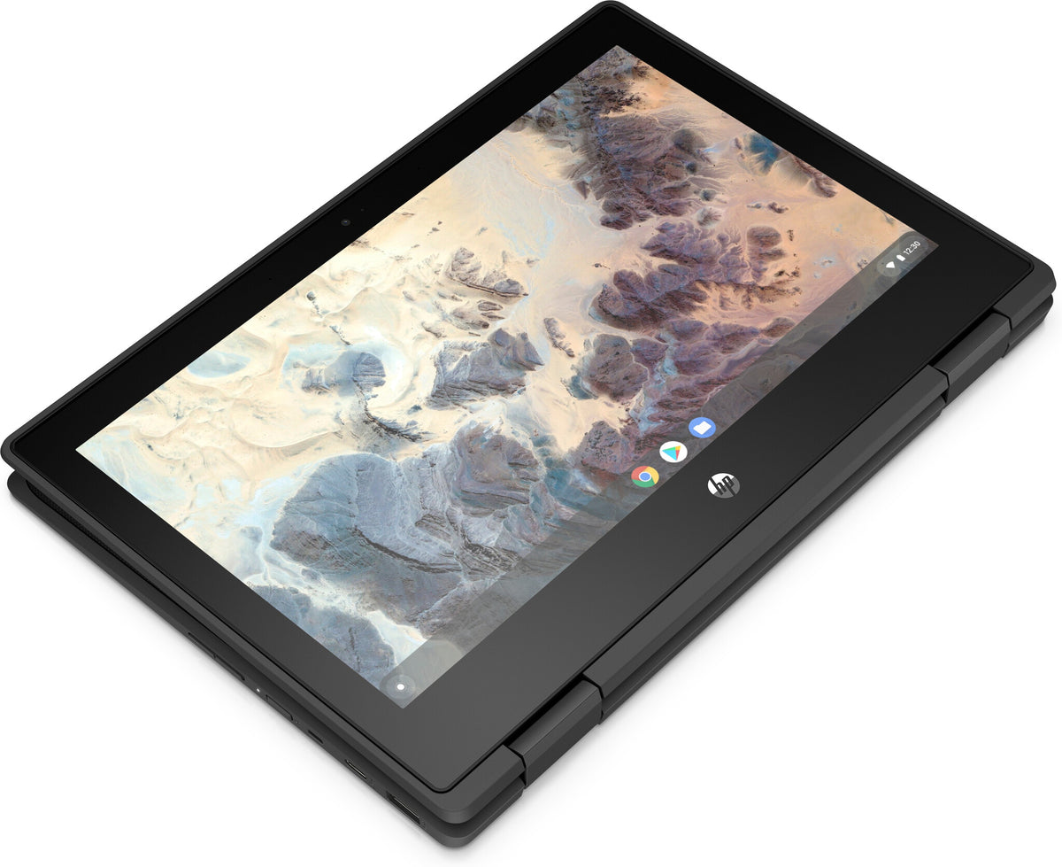 HP Chromebook x360 11 G4 - Touchscreen - 29.5 cm (11.6") - Intel® Celeron® N4500 - 4 GB LPDDR4x-SDRAM - 32 GB eMMC - Wi-Fi 6 - ChromeOS - Black