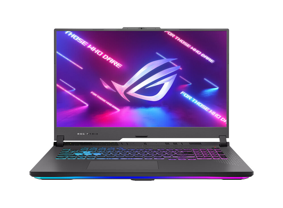 ASUS ROG Strix G17 Laptop - 43.9 cm (17.3") - AMD Ryzen™ 9 7845HX - 32 GB DDR5-SDRAM - 1 TB SSD - NVIDIA GeForce RTX 4070 - Wi-Fi 6E - Windows 11 Home - Grey