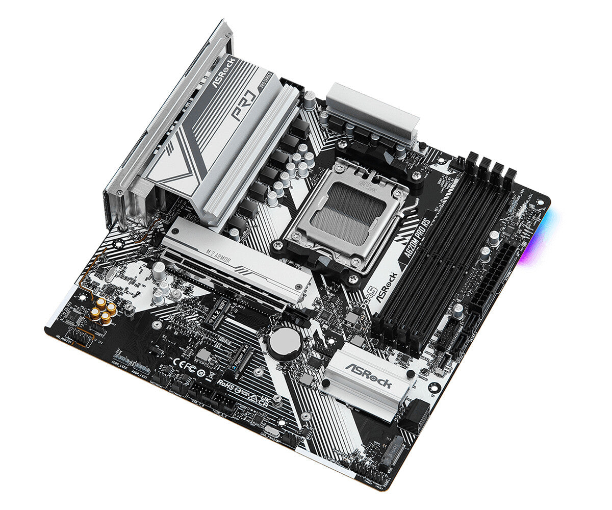 Asrock A620M Pro &quot;Racesport Edition&quot; micro ATX motherboard - AMD A620 Socket AM5