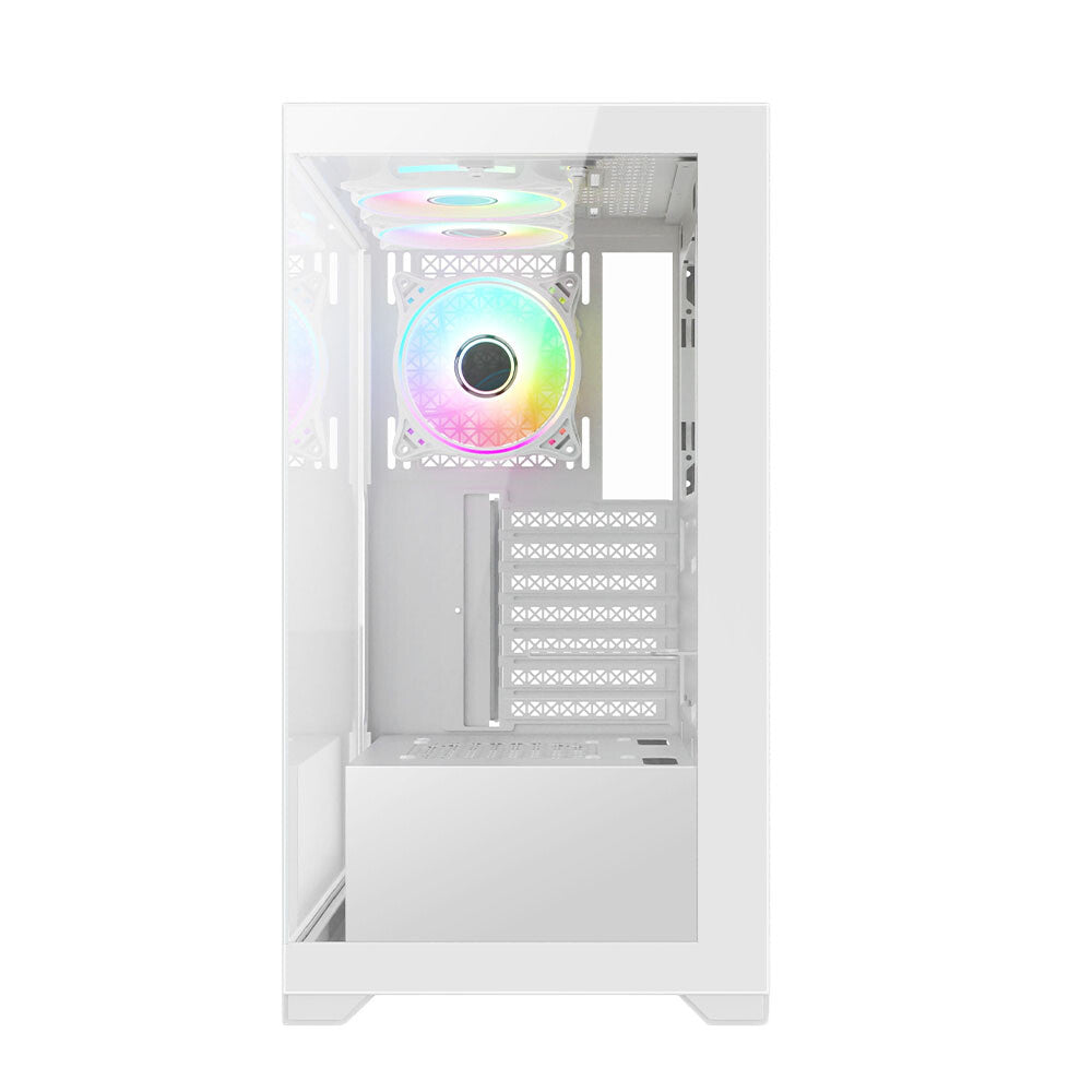 VIDA Vetro - ATX Mid Tower Case in White