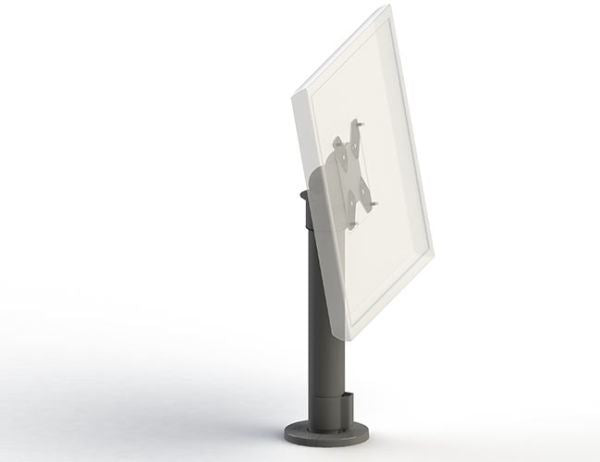 Ergonomic Solutions SpacePole POS SPV1102 30 cm (11.8) Black Desk"
