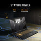 ASUS TUF Gaming Laptop - 40.6 cm (16") - Intel® Core™ i7-13620H - 16 GB DDR5-SDRAM - 512 GB SSD - NVIDIA GeForce RTX 4050 - Wi-Fi 6 - Windows 11 Home - Black/ Grey