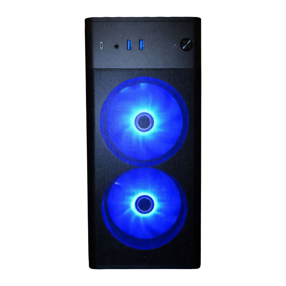 ERAZER Recon P45 (MD 35485) UK AMD Ryzen™ 5 5500 16 GB DDR4-SDRAM 1 TB SSD NVIDIA GeForce RTX 5060 Windows 11 Home Desktop PC Black