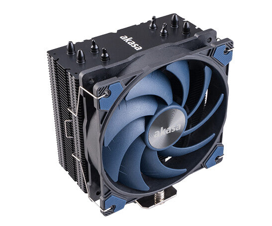Akasa Alucia H4 Plus - Air Processor Cooler in Black / Blue - 120mm