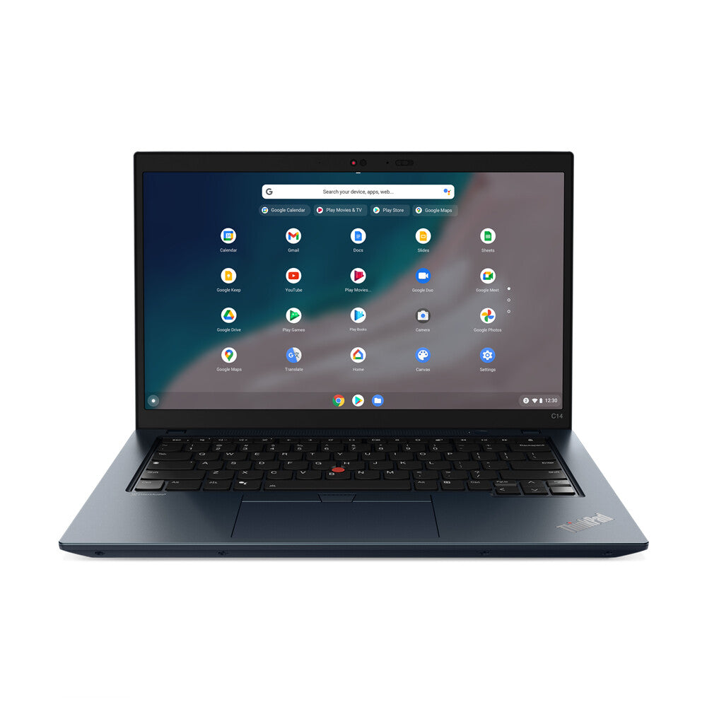 Lenovo ThinkPad C14 Gen 1 Chromebook - 35.6 cm (14&quot;) - Intel® Core™ i5-1235U - 8 GB LPDDR4x-SDRAM - 128 GB eMMC - Wi-Fi 6E - ChromeOS - Blue