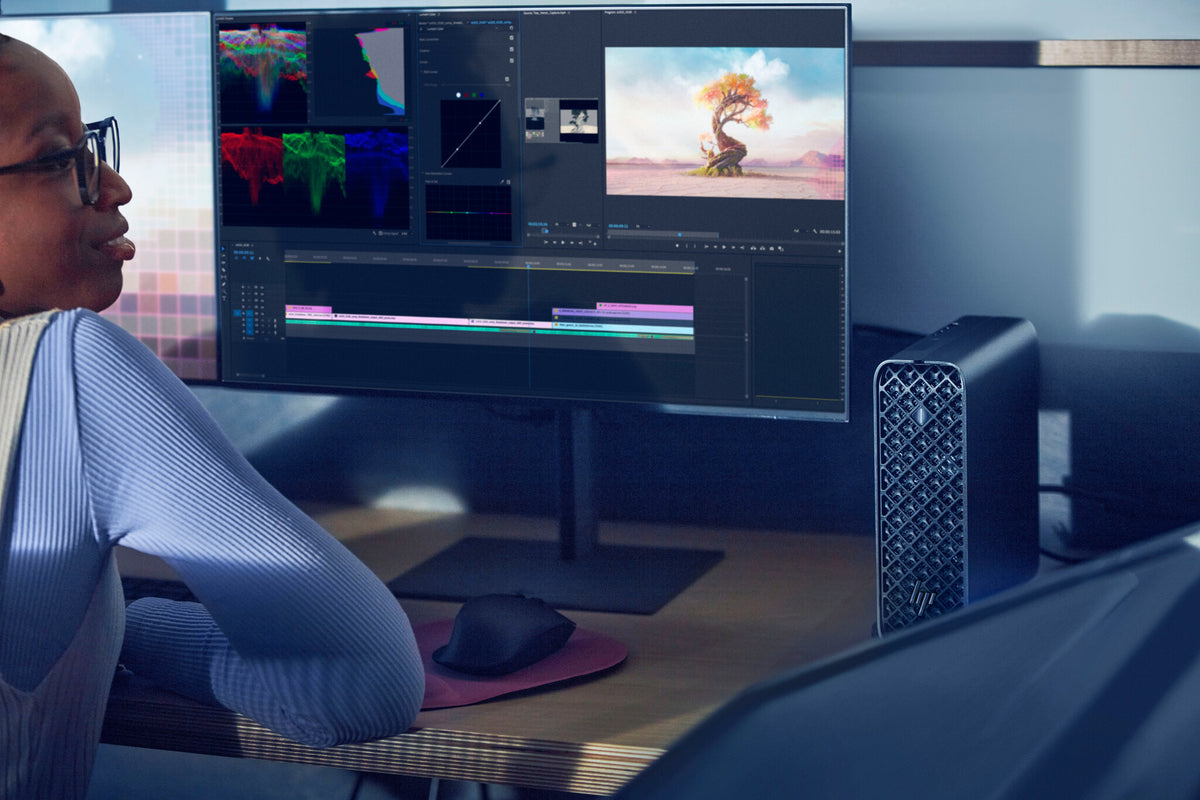 HP Z24M G3 - 60.5 cm (23.8") - 2560 x 1440 pixels Quad HD Monitor