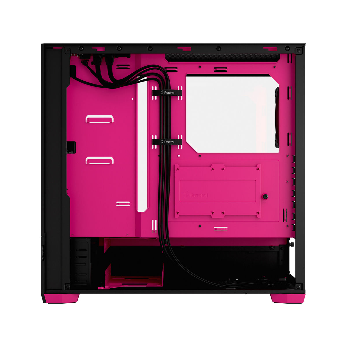 Fractal Design Pop Air Tower in Black / Magenta