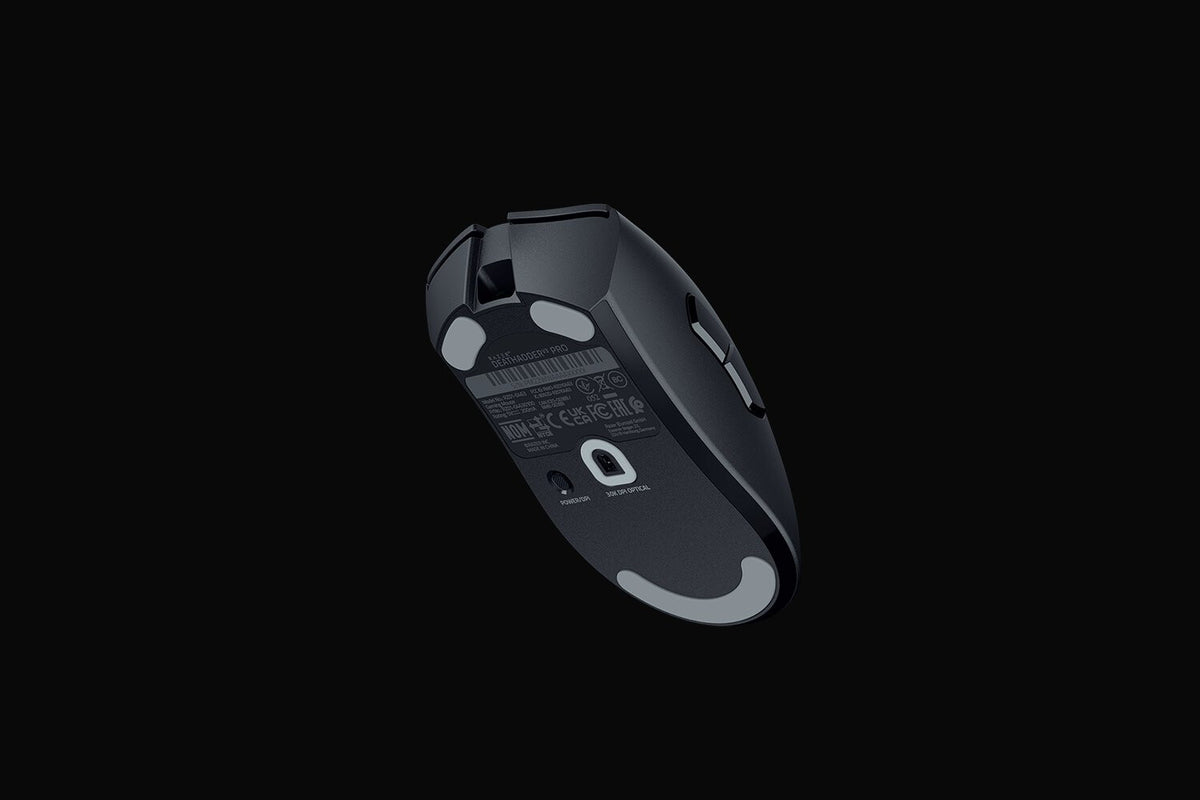 Razer DeathAdder V3 Pro - RF Wireless + USB Type-C Optical Mouse in Black - 30,000 DPI
