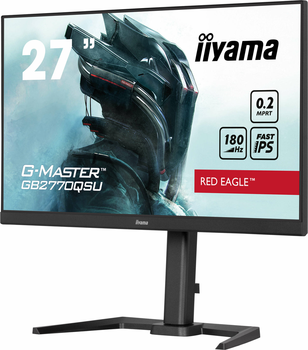 iiyama G-MASTER GB2770QSU-B6 - 68.6 cm (27") - 2560 x 1440 pixels 2K Ultra HD LCD Monitor