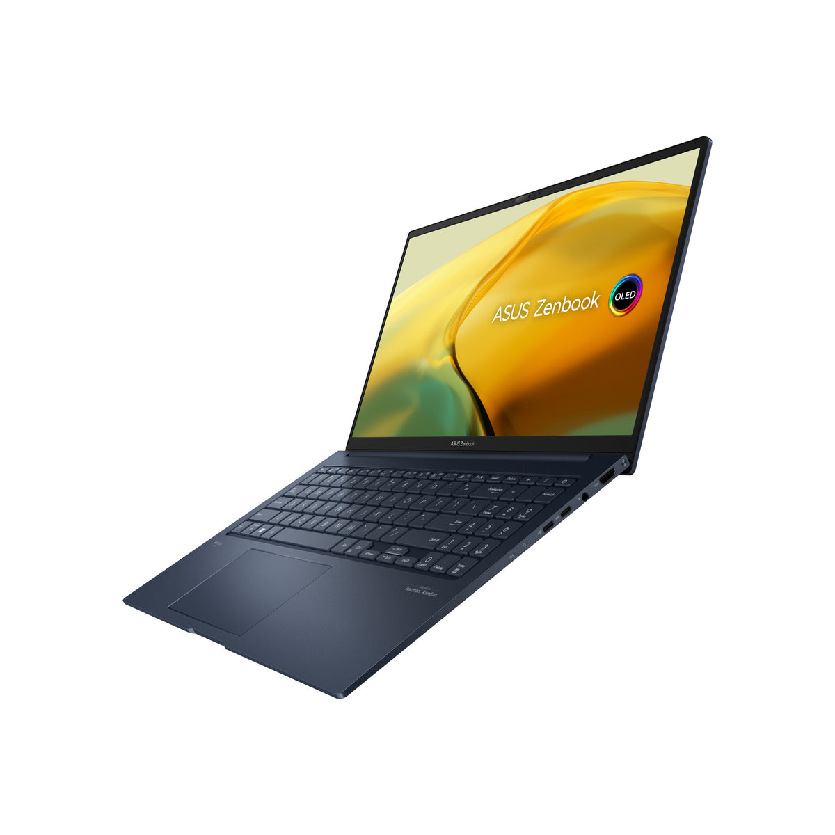 ASUS Zenbook 15 OLED Laptop - 39.6 cm (15.6&quot;) - AMD Ryzen™ 5 7535U - 16 GB LPDDR5-SDRAM - 512 GB SSD - Wi-Fi 6E - Windows 11 Home - Blue